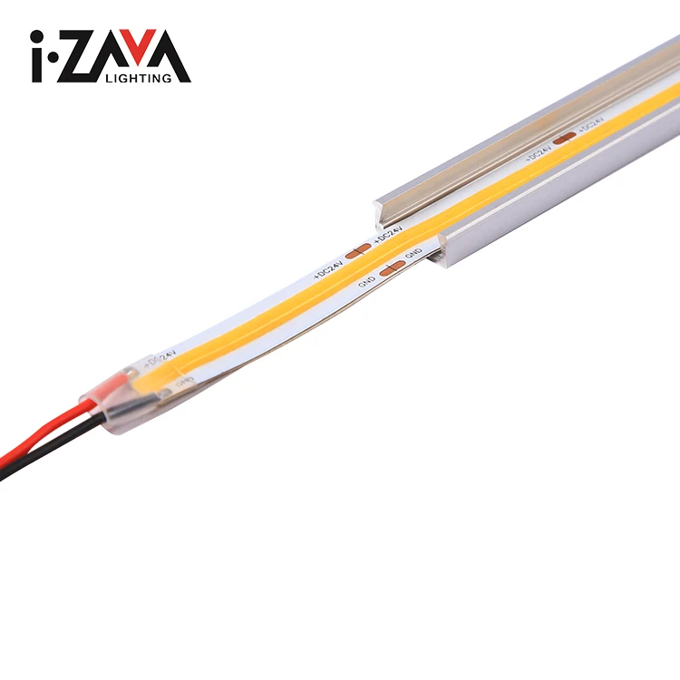 High Lumen Kitchen Decoration Customized Length Flexible Copper Board 24V 10W/M COB LED Strip Light