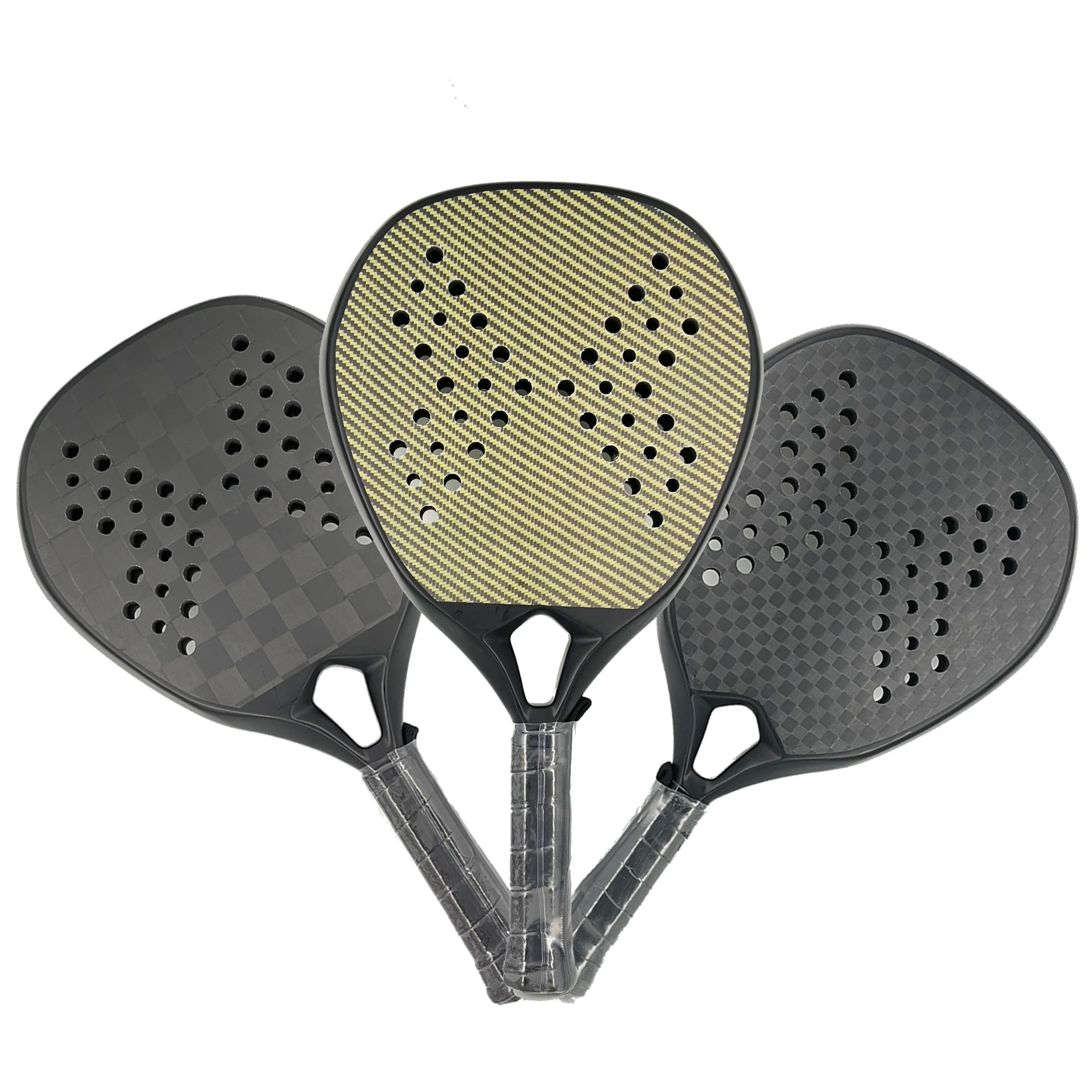 Высококачественная профессиональная настольная ракетка для пляжного тенниса 3k12k18k