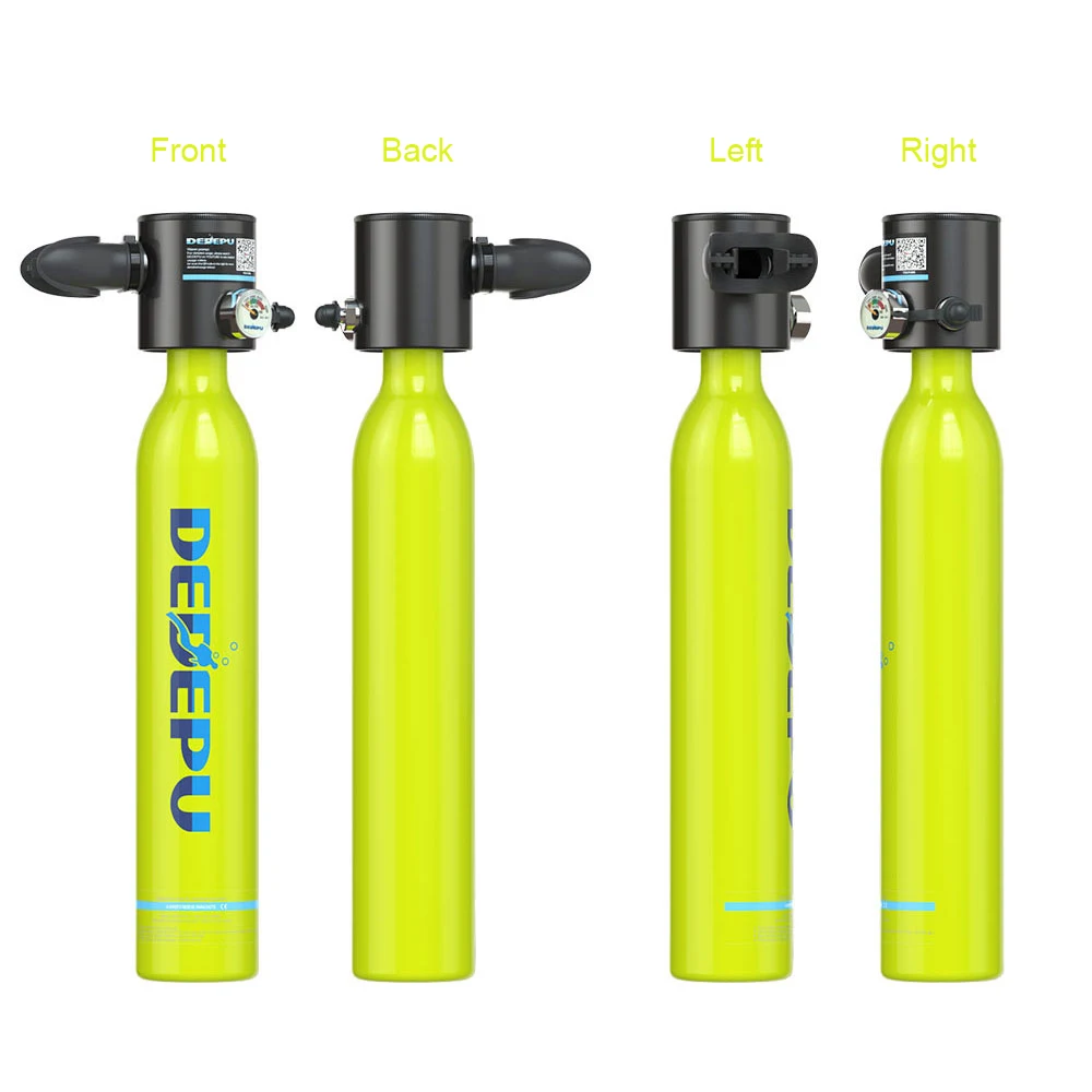 DEDEPU diving scuba air tank swimming 5-15 minutes easy breath surfing diving equipment diving breathe underwater set