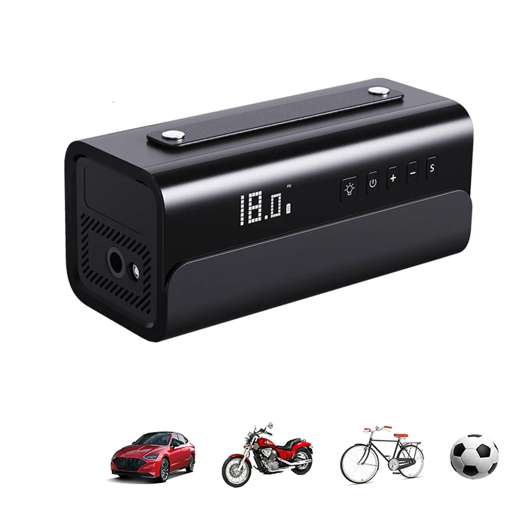 Умный портативный воздушный насос AutomotivesTool мини-электромобиль насос для накачки шин для мотоцикла