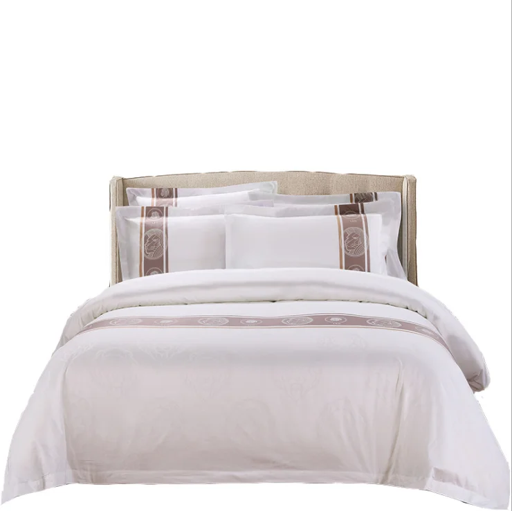 Manufacturer Supply 100 Pure Cotton Cheap flat fitted Bedsheets 4 pcs sets