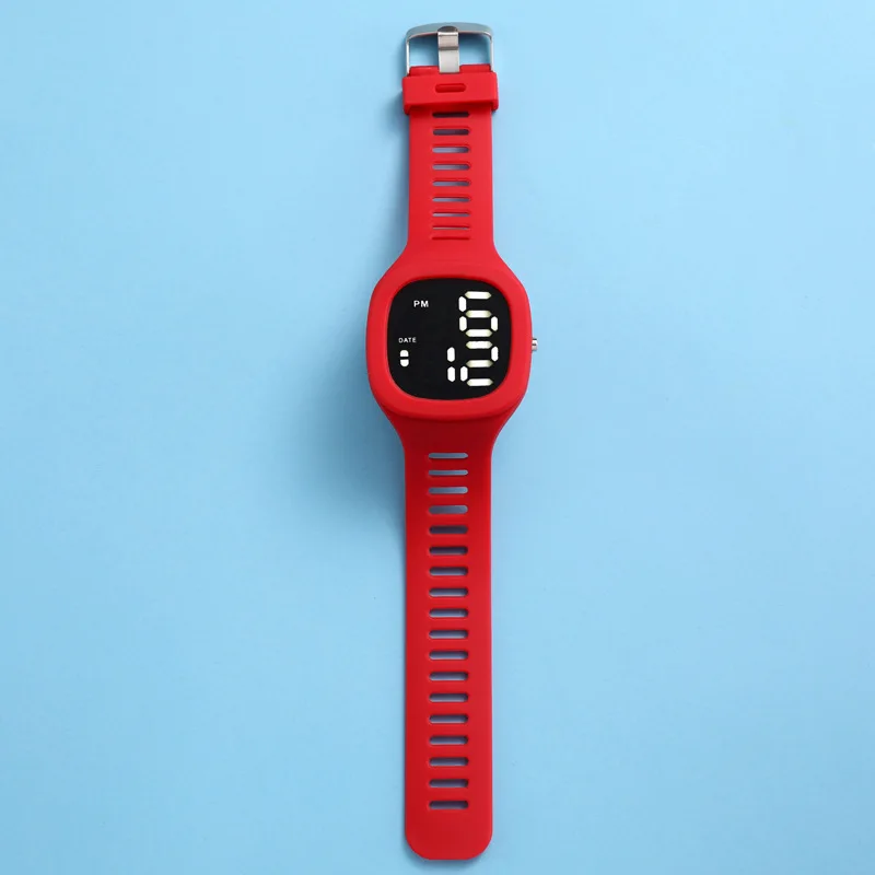 S1944 Square Digital Watch Student Simple LED Large Screen Fashion Electronic