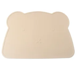 Пищевая крошечная столовая настольная силиконовая портативная тарелка для ребенка