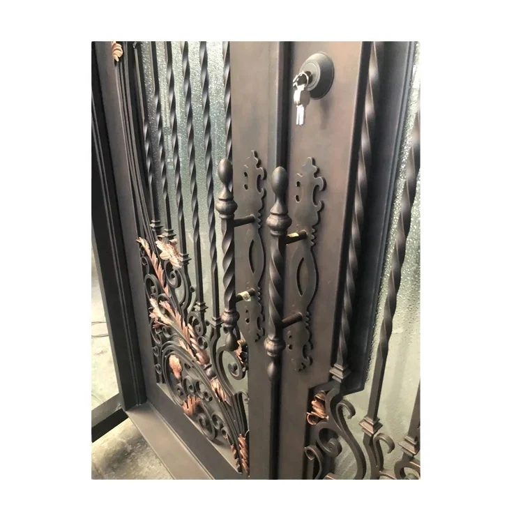 Wrought Doors Ace ( Xiamen ) Grill Window Designs Arch Decorative Molds To Make Ring Vintage Dog Cages Two Offline Iron Door