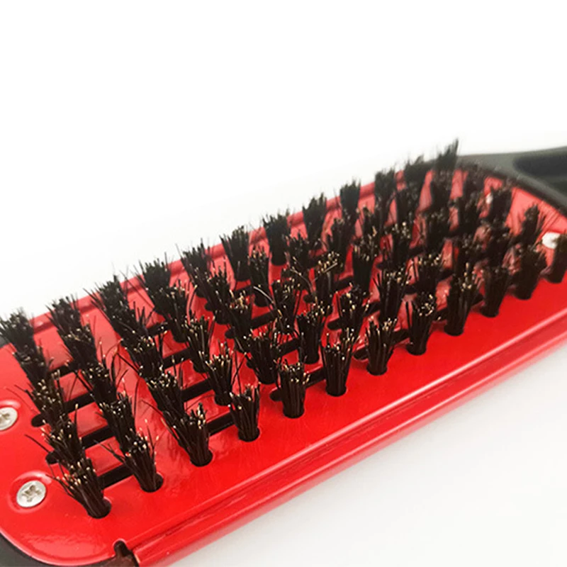 Custom Logo Beauty Salon Tools High Heat Resistance V shape Splint Comb