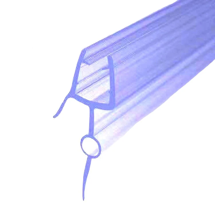 Промышленный стиль 20 мм прозрачный экран для ванны и душа ПВХ стеклянная дверная уплотнительная лента оконного здания гаражных ворот аксессуар