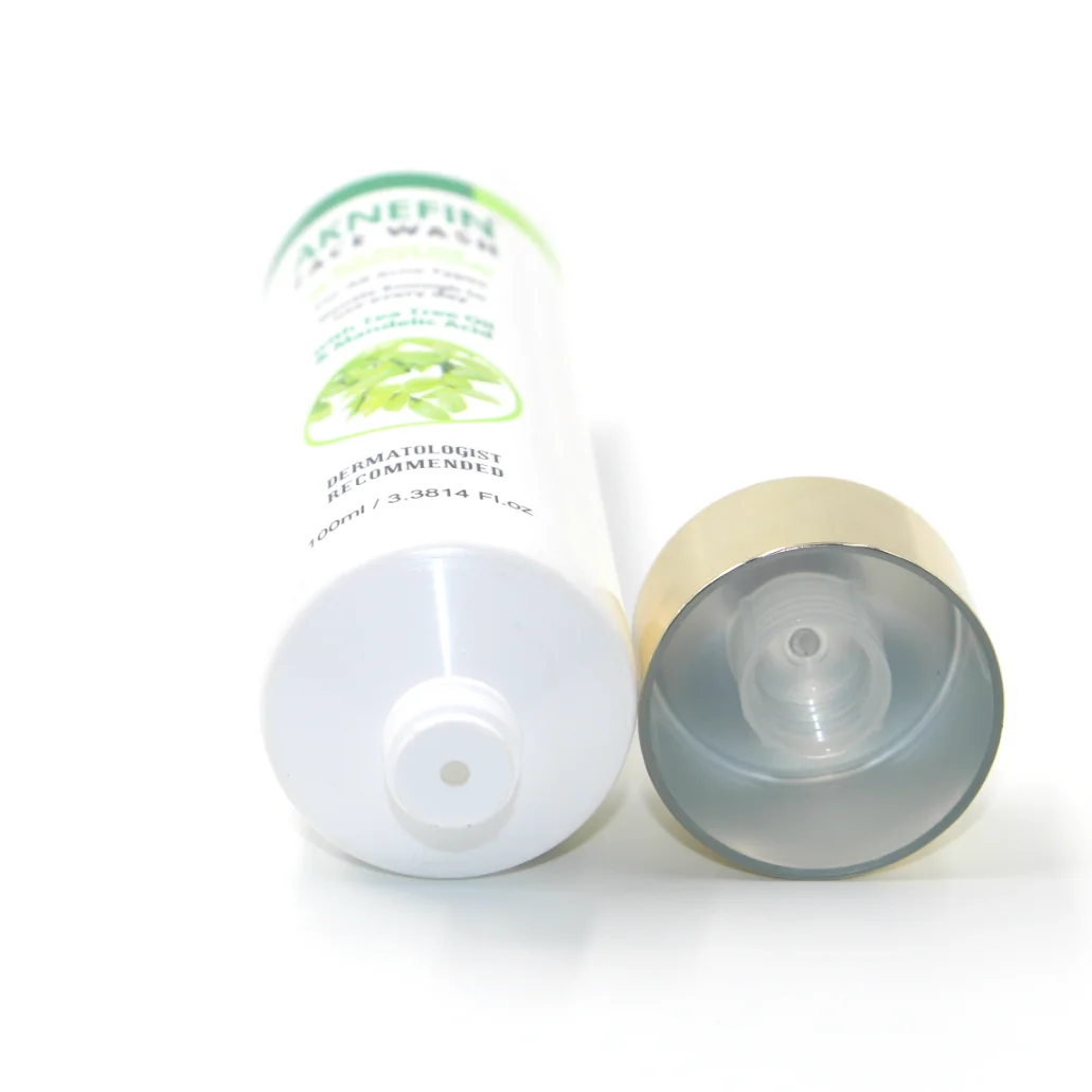 wholesale empty soft Customized Plastic Cosmetic Tube with logo