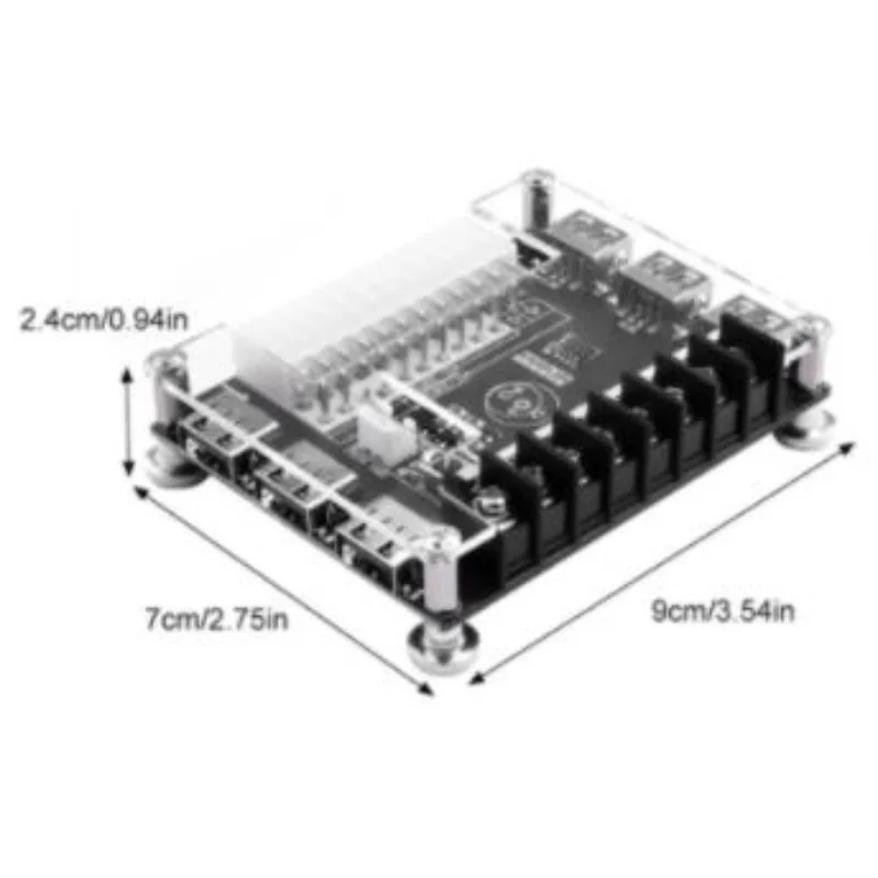 #71205 USB Зарядка для настольного компьютера шасси блок питания ATX плата модуль вывода датчика комплект