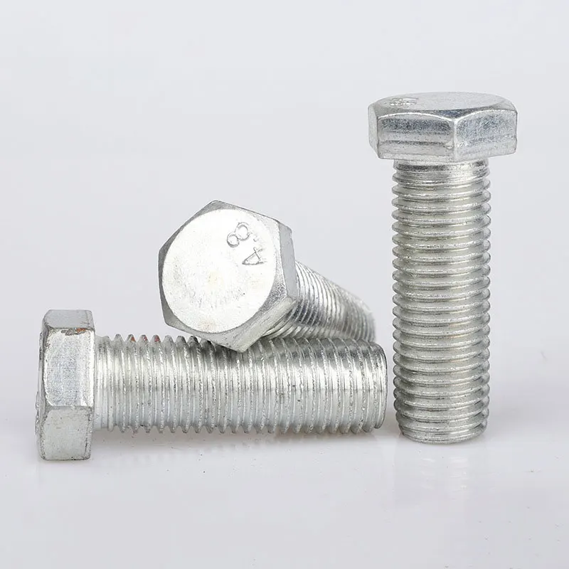 All Size Custom Stainless Steel AISI 304 316 316L Hex Bolt DIN933 DIN931Drywall Screw Stud Bolts