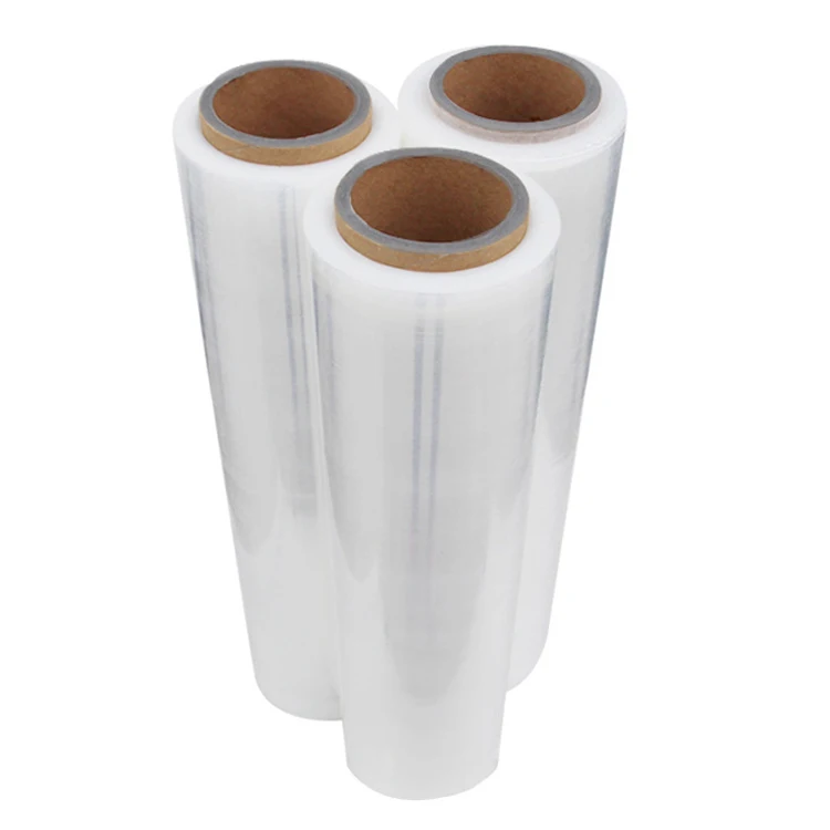 High Quality Transparent Polyethylene Stretch Film Roll Soft LLDPE Plastic for Wrapping-Factory Direct Sales at Factory Price!
