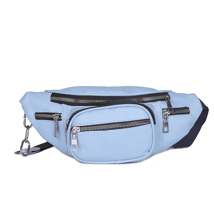 Модные унисекс искусственная кожа поясная сумка