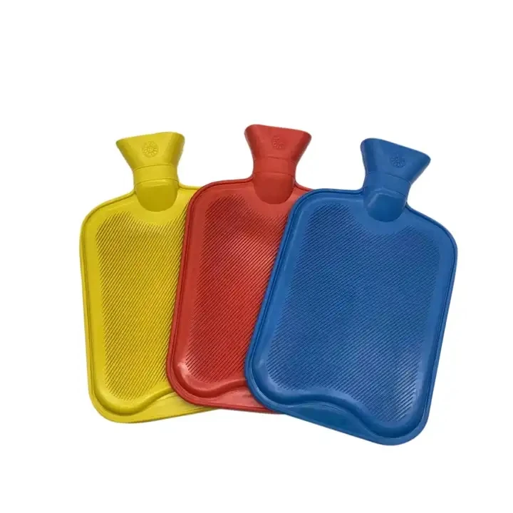 BS High Quality Hot Sale Portable  Rubber Hot Water Bag 2000ml Water Filling Hot Water Bottle With Cover