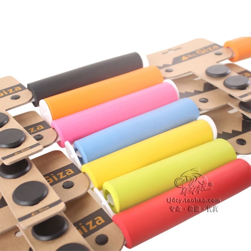 Gizaboss NBR горный велосипед, силиконовый чехол на руль велосипеда, аксессуары для езды на велосипеде, Супер Легкий губчатый захват