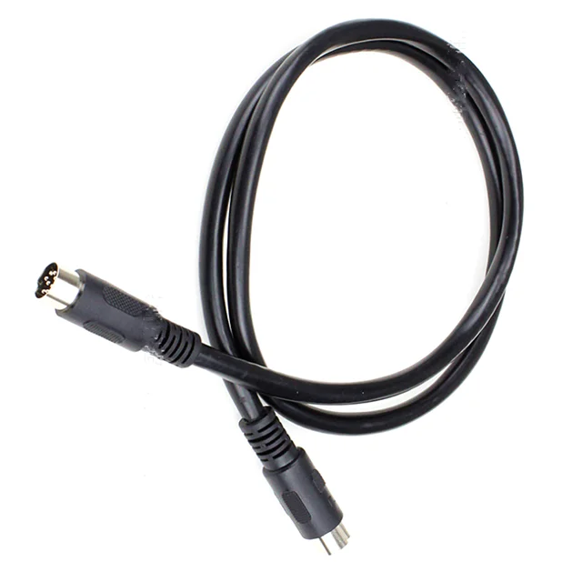 S Terminal Male and Female Shield Extension Cable 8PIN DIN to Plug  AUX Audio Video Cable