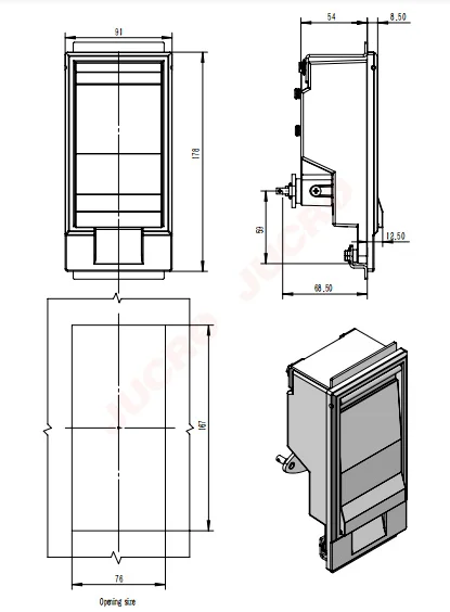 OEM Fast Shipping Electrical Box Locks Quality Metal Industrial Electrical Panel Lock electric box locks