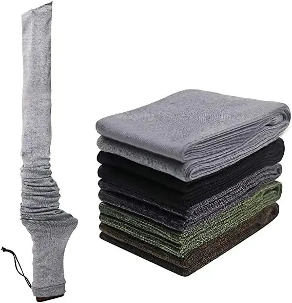 54inch Gun Socks Case Sleeve Widened Treated Knit Drawstring Closure Gun Sock Suitable