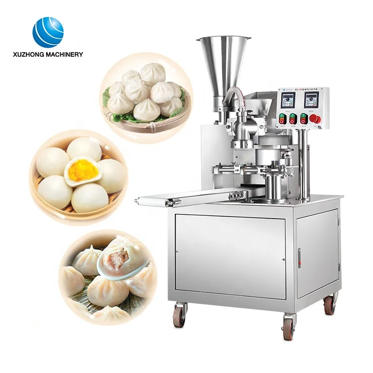 Commercial High Output Steamed Stuffed Bun Making Machine Small Momo Maker Steam Bun Machine Baozi Grain Product Making Machine