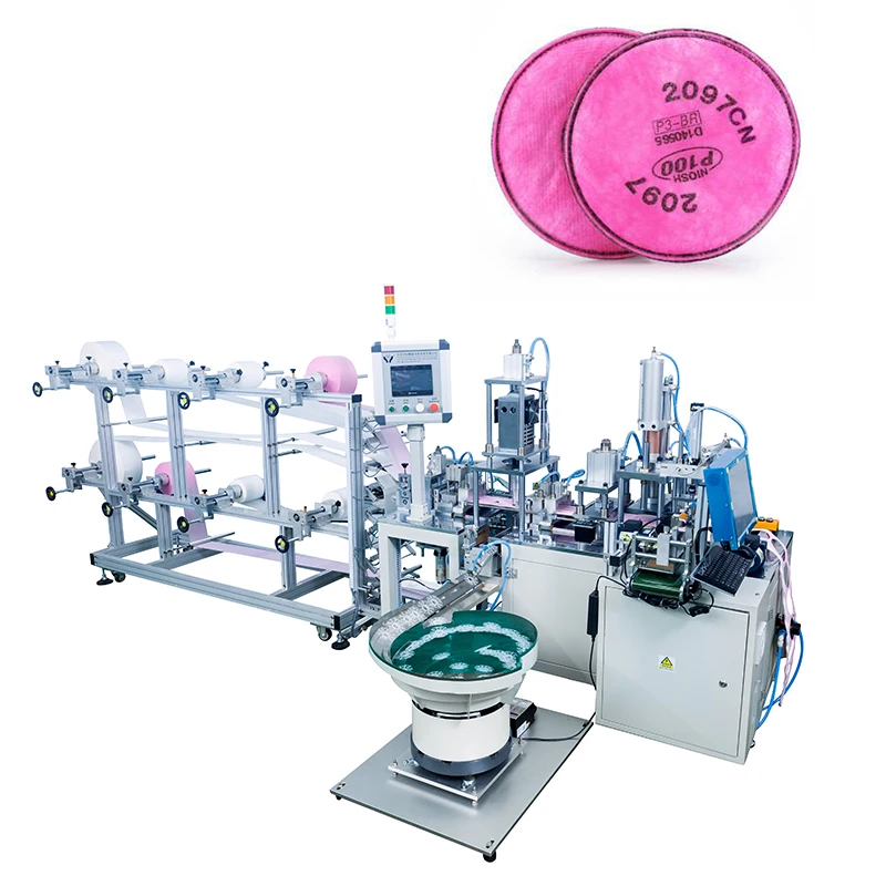 Высокоскоростные Сменные диски для воздушного фильтра машина производства одноразовых фильтрующих дисков