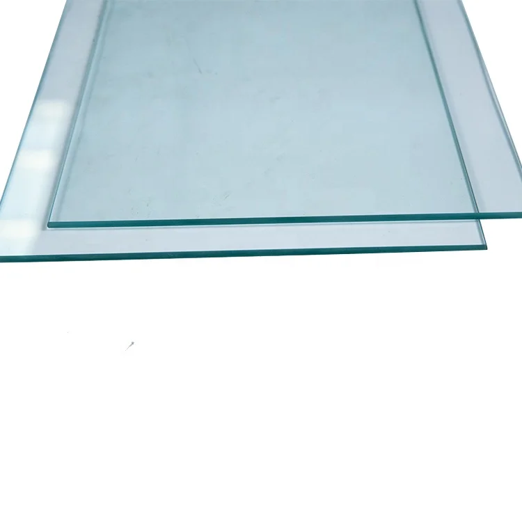 Promotional  Small 1.1mm2mm3mm4mm5mm6mm8mm10mm12mm flat tempered transparent glass for display electronic equipment