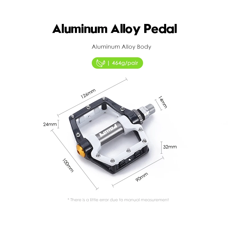 2024 new NT Waterproof Bike Pedal Double Color Aluminum Alloy DU Bearing Bicycle Pedals
