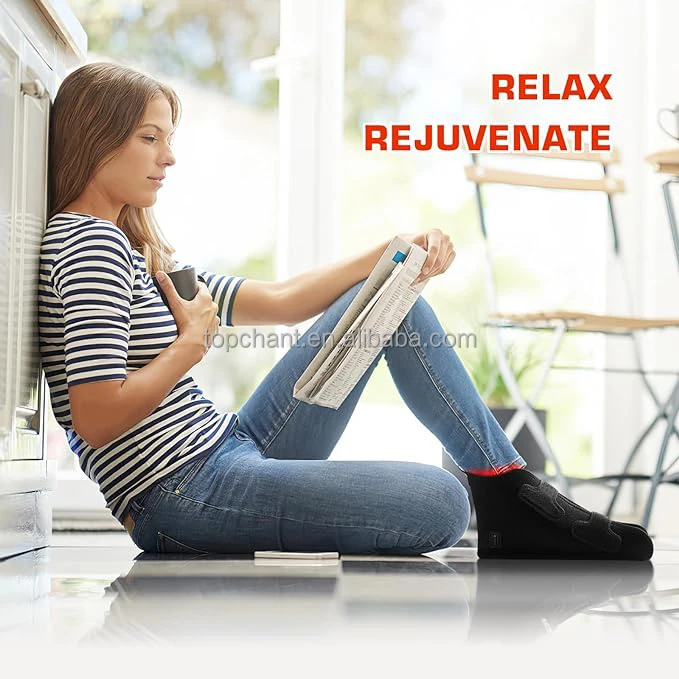 Rechargeable Red & Near Infrared Red Light Therapy Shoe With 660nm And 850nm For Cellular Healing Health Care Products