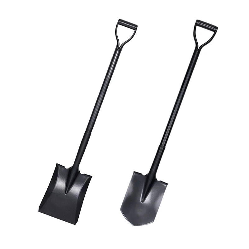 High-Carbon Steel Shovel for Landscaping and Gardening