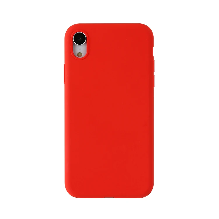 
High quality ultra thin silicone cell phone accessories cover case for iPhone 6 plus X XS Max 