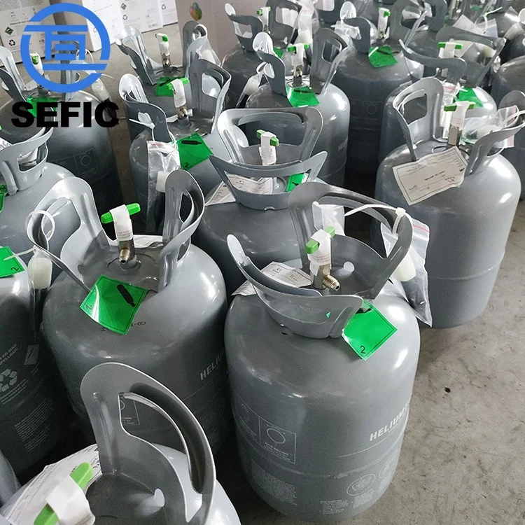 Portable Gas Cylinder Disposable 15lb 30lb 50lb Small Helium Tank Wedding Birthday Party Decoration