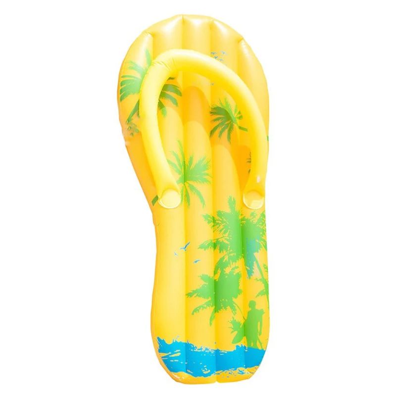 Promotional inflatable flip flop air mattress flip flop pool float