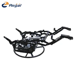 REGAL 5181 Electric Glider and Swivel Furniture Sofa Push Back Massage Recliner Sliding Seat Mechanism folding metal  frame