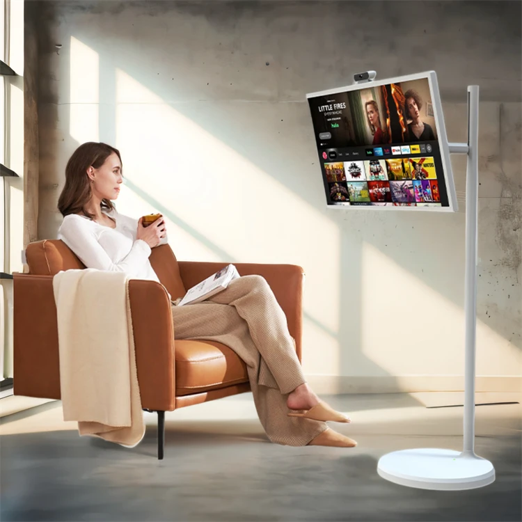 24 Inch 32 Inch Wireless Rollable Smart Touch Screen Tv With 6hr Battery