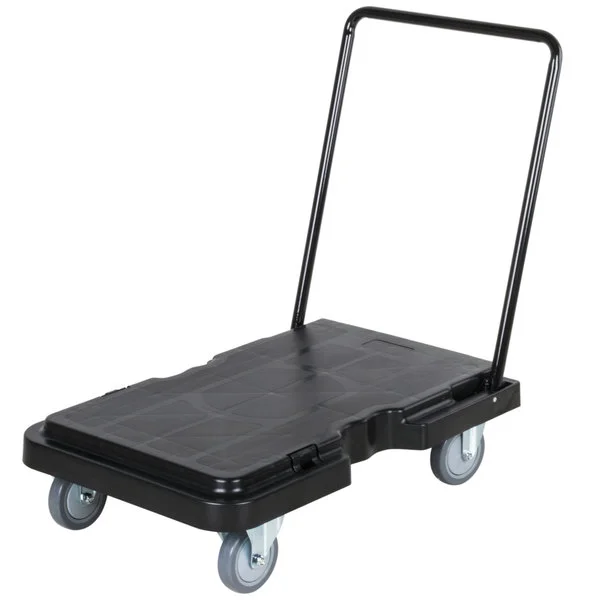 Heavy duty Plastic Foldable Platform Trolley With Large Capacity 300kg 807*523*910mm Truck trolley