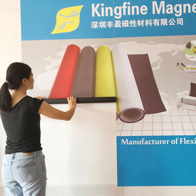 Custom printable magnet a3 MAtt and Glossy Surface soft flexible vinyl pvc printable films Magnet sheet in rolls