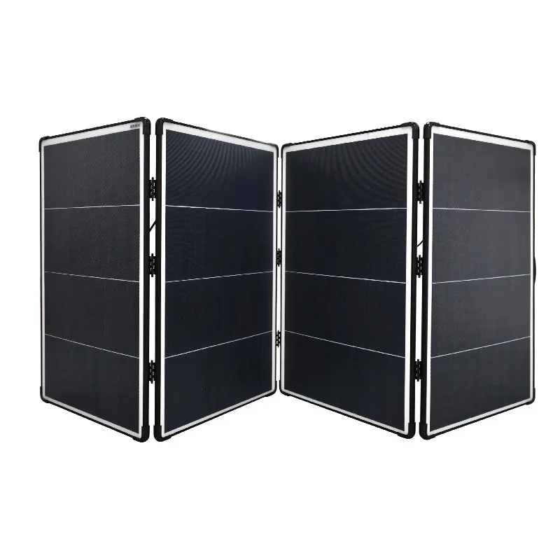 IP67 ETFE portable foldable 200W 300W 400W folding solar panel for powerstation or microinverter solar
