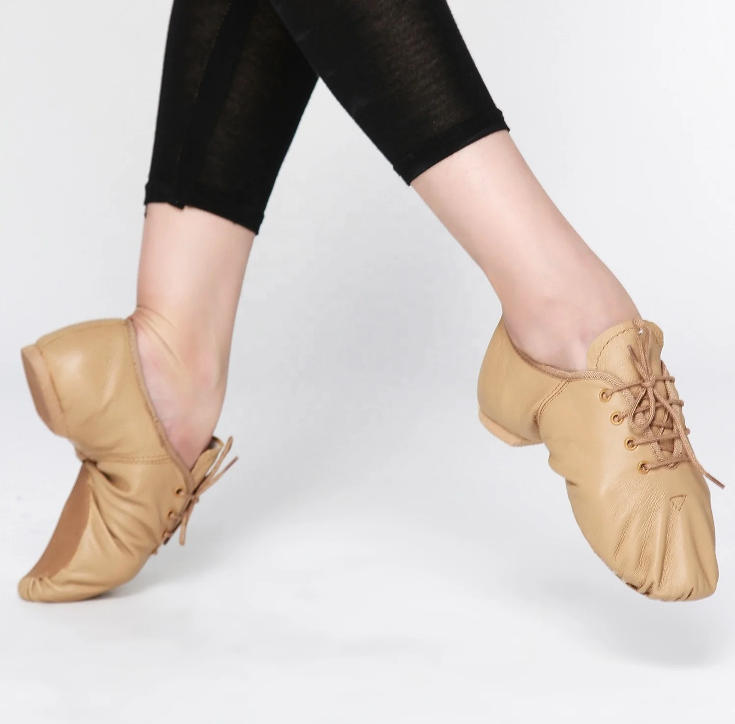 Girls, Boys, Women, Men Jazz Dancing Shoes Rubber Sole Jazz Shoes