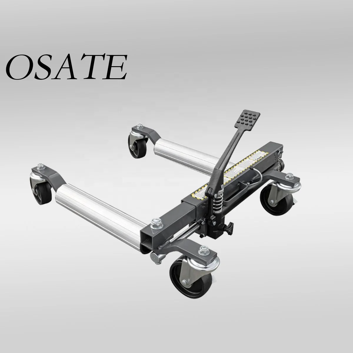 OSATE 1500LBS Go Jack Steel Sleeve Hydraulic Wheel Dolly for Car Positioning
