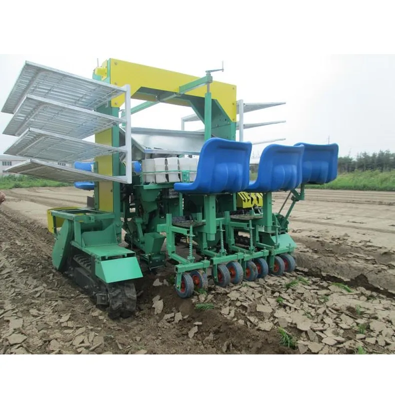 tomato transplanter 2 lines self-propelled multifunctional planter pepper transplanter farming planter onion transplanter