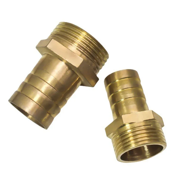 Pneumatic Parts Brass Air Nipple Tube connector Hose Barb Fitting