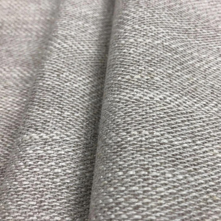 Polyester 34% Viscose 46% Hemp 20% blend linen cotton 2020 sofa fabric furniture fabrics textiles modern