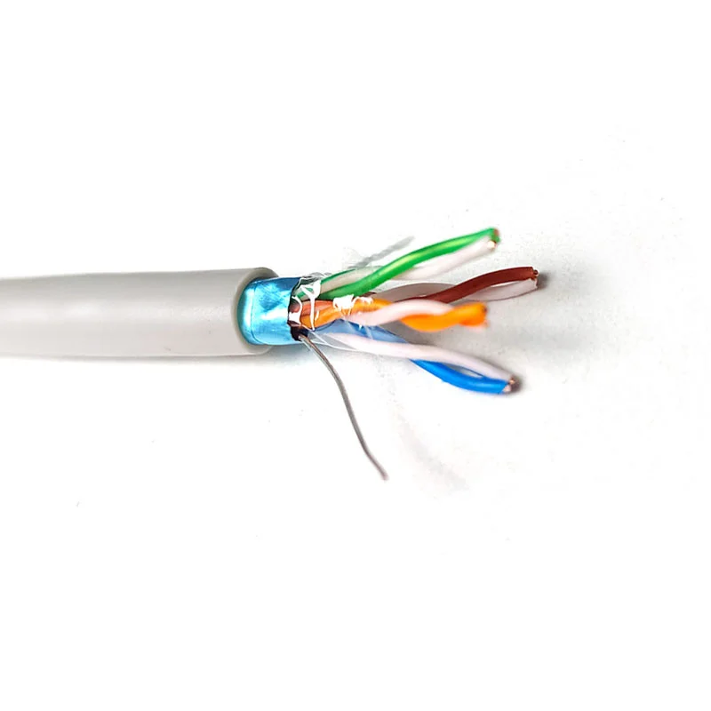 CPR Approved Ethernet Cable Cat6a Cat7 Cat8 Network Cable for Computer Data Cable CCA Cat 5e,cat 5e 4 Twist Pairs 24AWG Utp,cat5