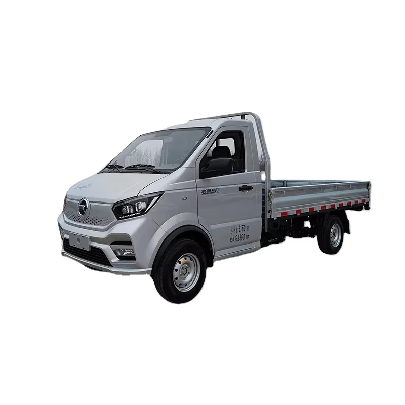 KAMA China Mini Electric Pickup New Energy Electric Vehicle Intercity Delivery Fast Full Euro 6 Automatic Single Van Fence