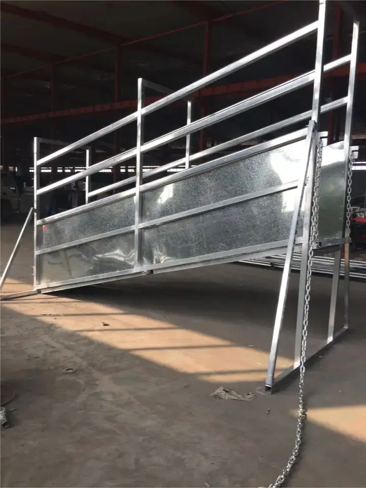 Лидер продаж низкая цена 2 1x1 8 м сверхмощный погрузочный пандус для крупного рогатого скота