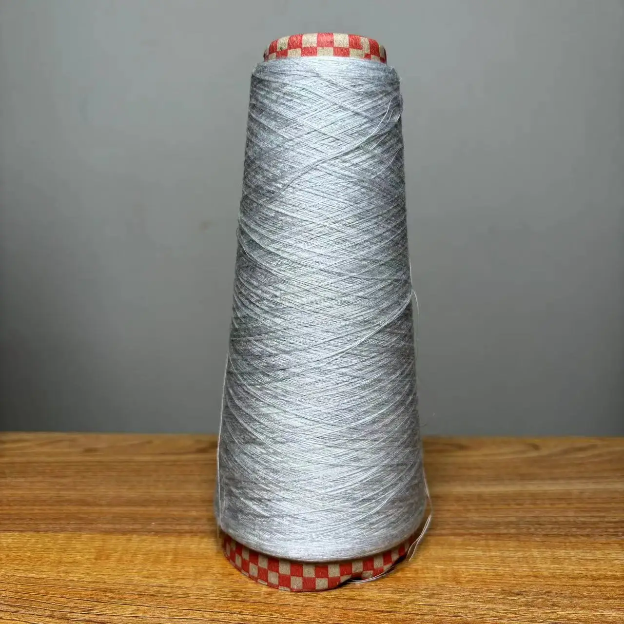 Seaweed Alginate Fiber Lyocell Blend Melange Yarn for Woven and Knitting