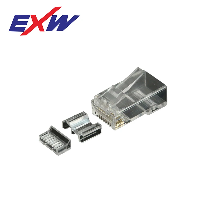  Лидер продаж cat5e cat6 UTP rj45 разъем провод 50u co быстрый