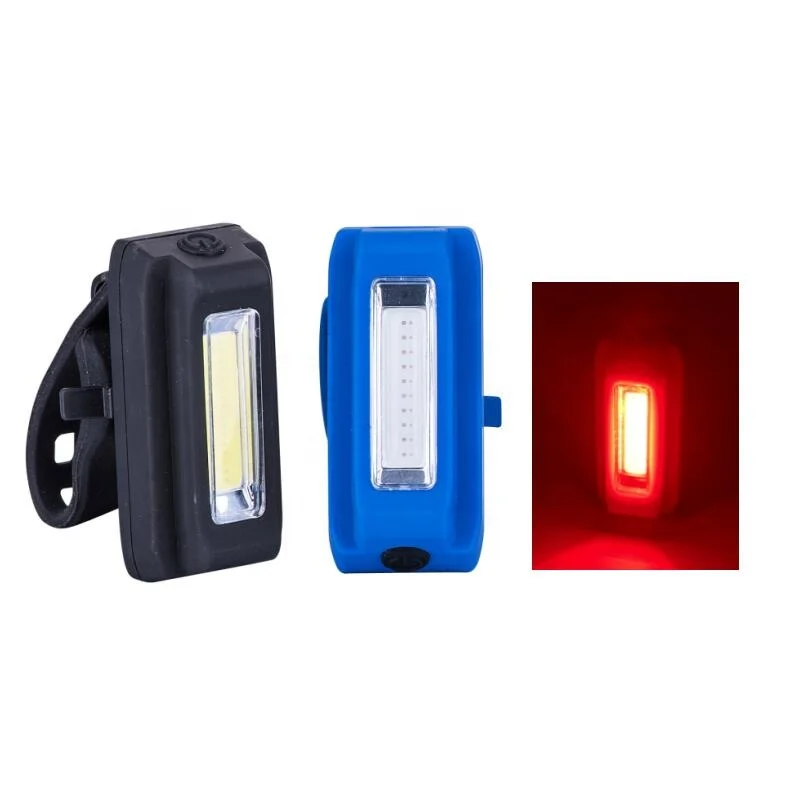
Waterproof Bicycle Accessories Front And Rear Tail Bike Light COB LED Safety Sport Bicycle Light 