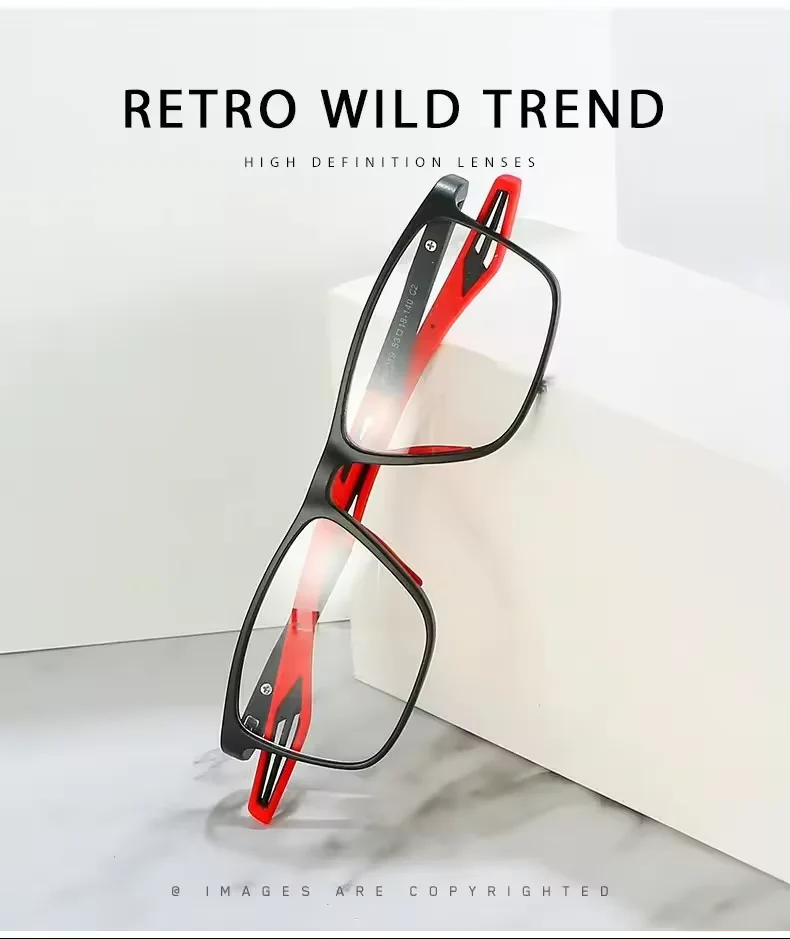 2024 Spring New Anti Blue Light Presbyopia Glasses Hd Sport Reading Glasses Comfortable Non Slip Presbyopia Glasses