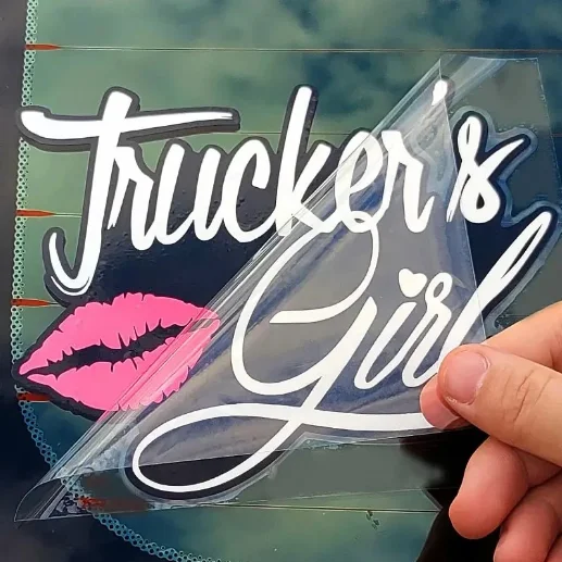 Custom Die Cut Vinyl Logo Lettering Transfer Sticker Car Glass Window Windscreen Car Windshield Decals Stickers