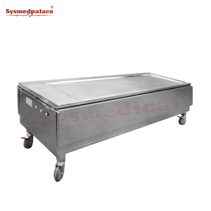 FREEZERPALACE 304 Stainless Steel Material Corpse Sink Formalin Sink Immersion Table Embalming Machine