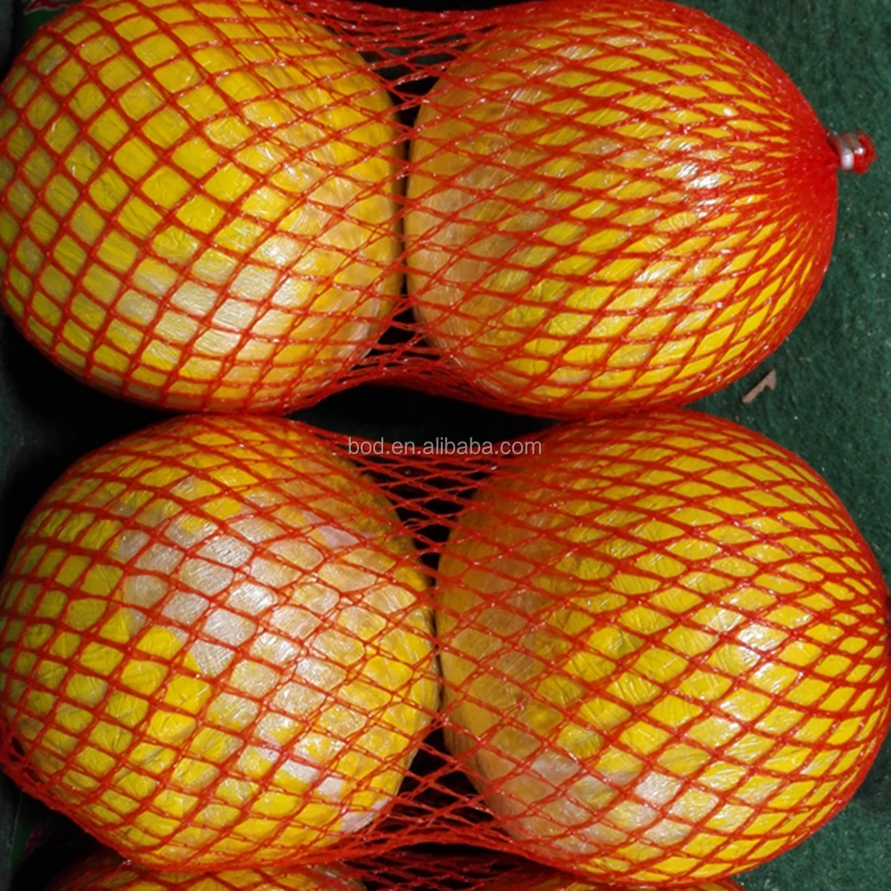 new eco colorful peanut onion lemon packaging hemp mesh net bag