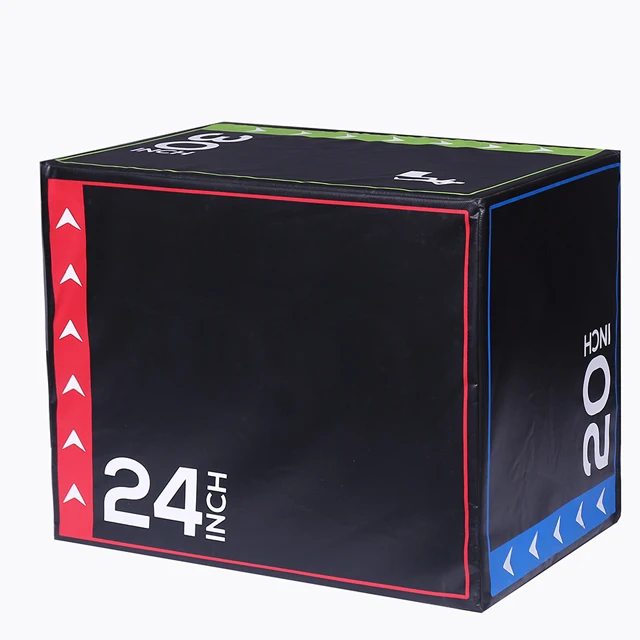 Wholesale customized high quality fitness bounced 3 in 1 training soft jump plyo box soft plyobox